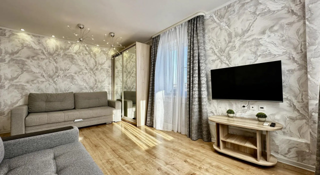 2-room apartment on 61A Chistopolskaya street, Prenota Appartamento Hotel a Tatarstan con parcheggio, Parcheggio