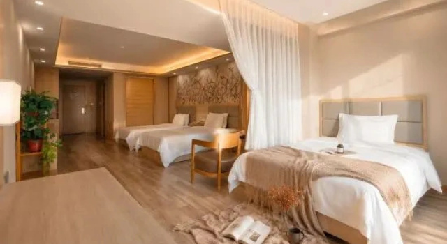 Люкс Deluxe Yunshang Qingju Hotel (Xi'an Bell Tower City Wall Yongningmen Subway Station Branch)