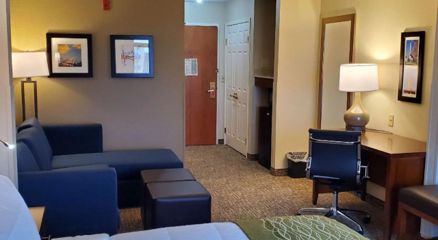 Двухместный люкс Comfort Inn & Suites Decatur-Forsyth