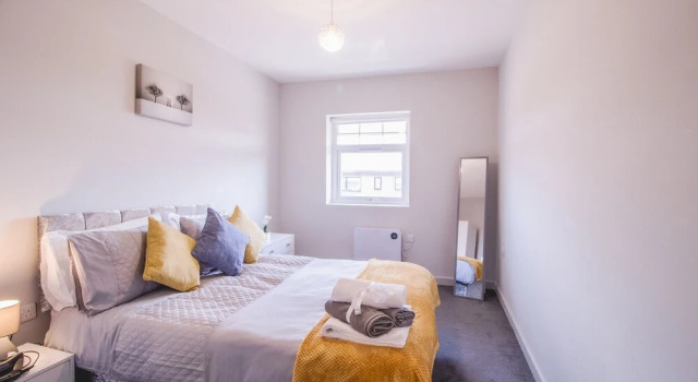 Impeccable 1-bed Apartment in Sunderland, Varaa Huoneisto Asunnot kohteessa Merseyside, Huoneisto