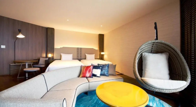 Двухместный номер Premium Отель Okinawa Prince Ocean View Ginowan