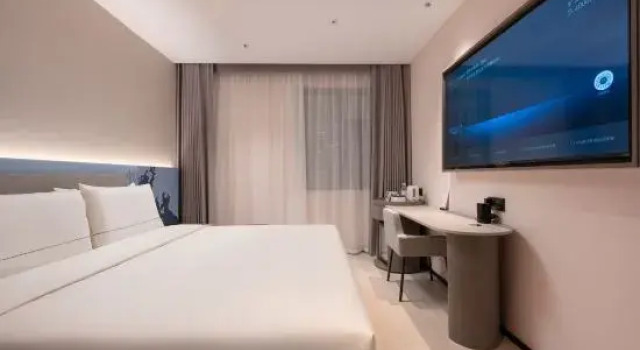 Кровать в общем номере Atour Light Hotel Beijing Wukesong 301 PLA Hospital
