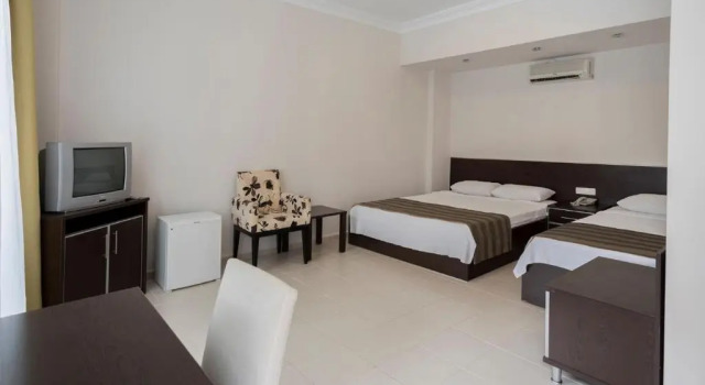 Трёхместный номер Standard с видом на бассейн Troas Beach Hotel