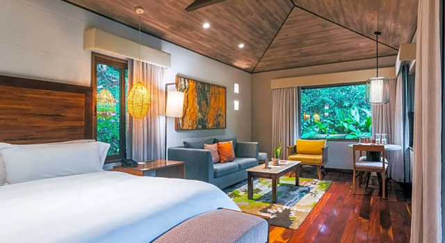 Двухместный люкс с видом на окрестности El Silencio Lodge and Spa
