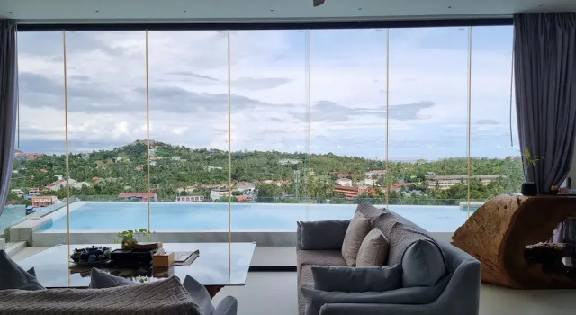 Люкс с балконом и с видом на море Magic Private Pool Villas Koh Samui