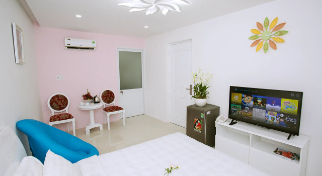 Кровать в общем номере Valentine Spa Hotel - Bui Vien Street