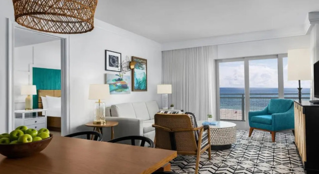 Вилла с 2 комнатами oceanfront Marriotts Oceana Palms
