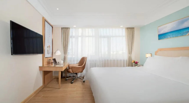 Vienna 3 Best Hotel (Beijing Gucheng subway station store), Book Hotel Hoteller i Beijing Province med parkering, Parkering