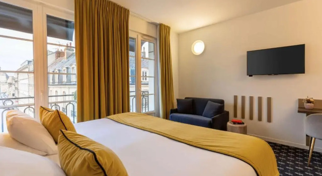 Двухместный номер Deluxe с красивым видом из окна Best Western Royal Hotel Caen