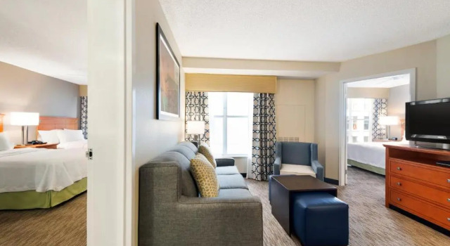 Двухместный люкс c 1 комнатой Homewood Suites by Hilton Orlando-International Drive Convention Center