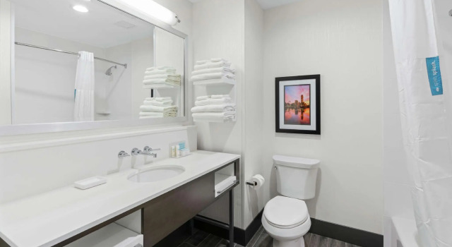 Четырёхместный номер Standard Hampton Inn & Suites Spokane Downtown-South