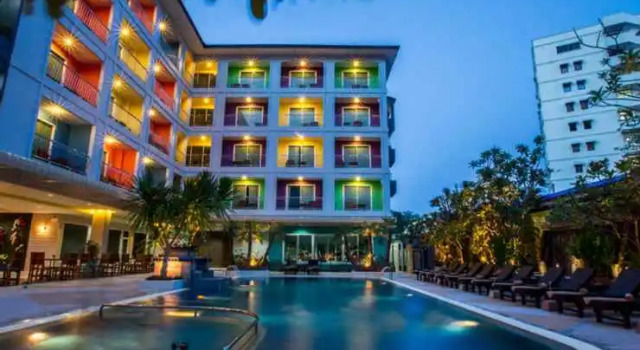 The Ninth Pattaya, Забронировать Отель Отели Паттайя 3 звезды, рядом с Железнодорожный вокзал Паттайя, 3*