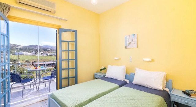 Студия Superior с балконом и с видом на море Afroditi Apartments