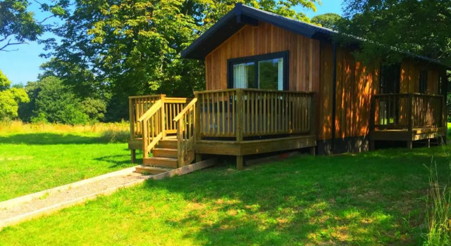 Шале The Lodge by the Lake, Dunbar