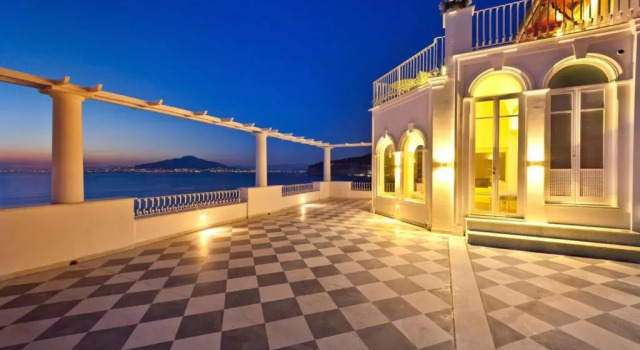 Двухместный люкс с видом на море Villa Silvana Relais