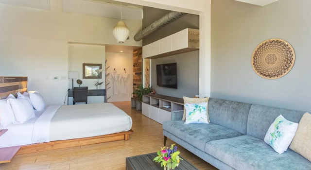 Люкс Deluxe с балконом и с видом на океан Inn at Moonlight Beach