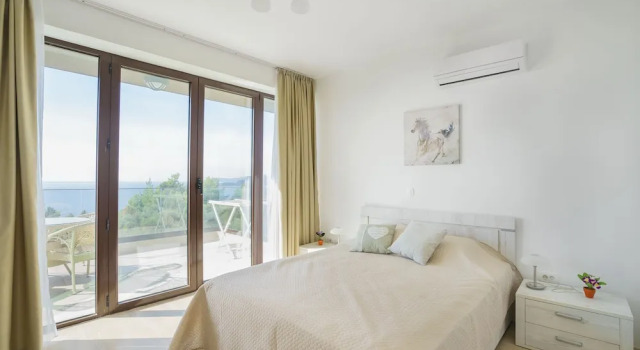 Апартаменты Deluxe с 2 комнатами с видом на море Adria Lux Apartments Sveti Stefan