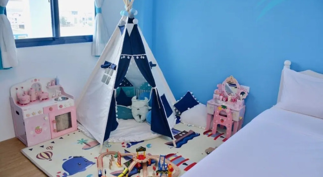 Номер Comfort Blue and White Style Holiday B&B