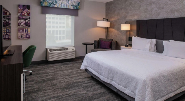Двухместный номер Standard Hampton Inn & Suites Winston-Salem Downtown