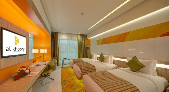 Трёхместный номер Deluxe Al Khoory Atrium