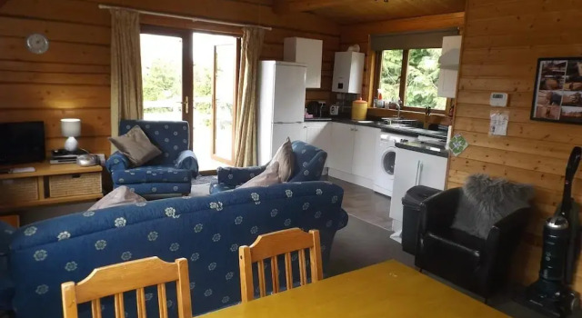 Номер Standard Hand Built log Cabin at Avonvale Holiday Lodges