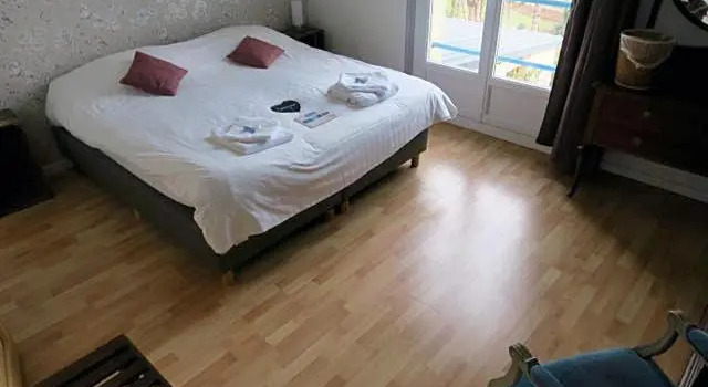 Номер Standard с видом на море Auberge du Vieux Puits