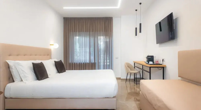 Deluxe Doppel Zimmer mit Balkon Aura Vatican Suite