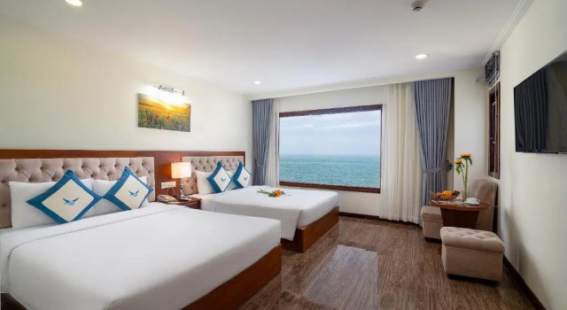 Номер Family с видом на море Apus Hotel