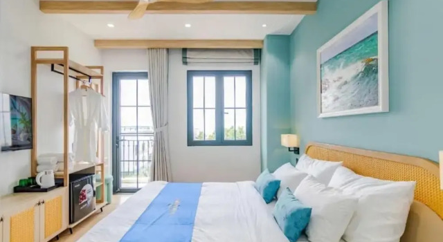 Двухместный номер Deluxe с балконом и с видом на море Maison Villa By The Sea