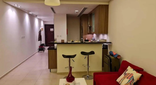 Studio with Charming View. Viva Bahriya The Pearl. Direct Beach Access.