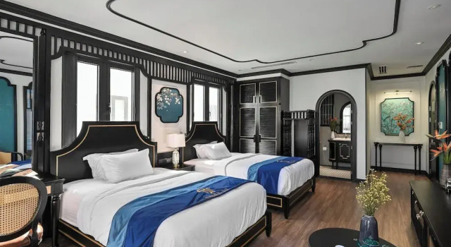 Номер Deluxe Thiên Ân Boutique Hotel