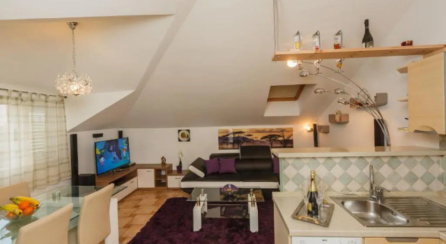 Апартаменты с 2 комнатами с балконом Apartments Ružić