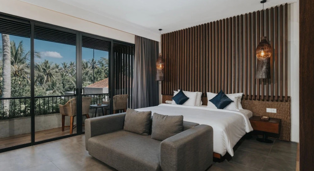 Люкс с балконом The Ning Resort Ubud