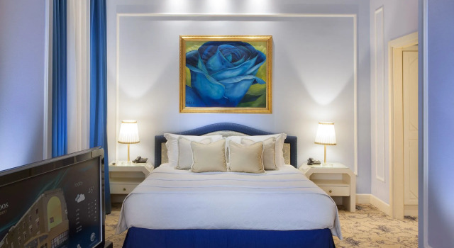Двухместный люкс с видом на сад Grande Albergo Delle Rose