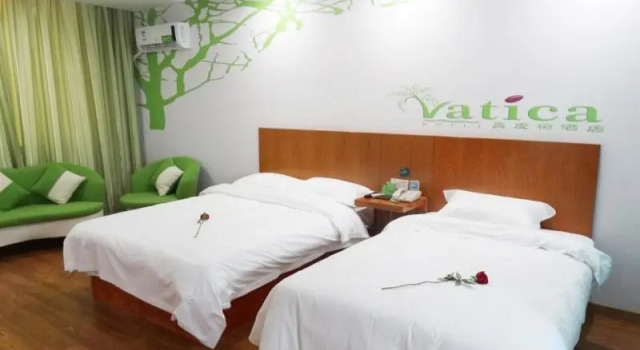 Двухместный номер Deluxe Vatica Lianyungang Haizhou District Government Zhongyin Mingdu Hotel