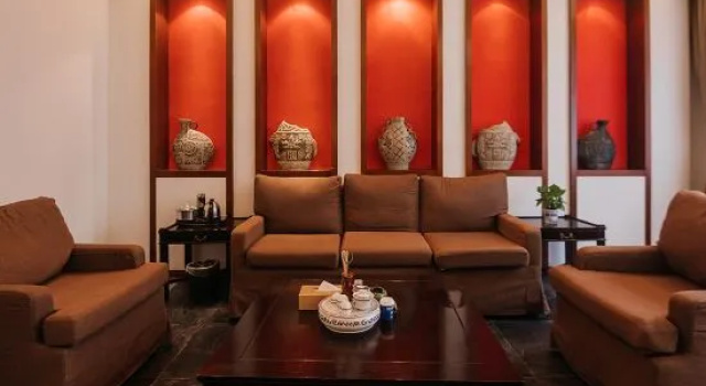 Люкс с видом на внутренний двор Anyuan Sanbaishan Hot Spring Resort Hotel