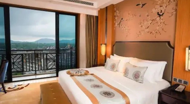 Двухместный люкс Deluxe Tongguanyao Macrolink Legend Hotel
