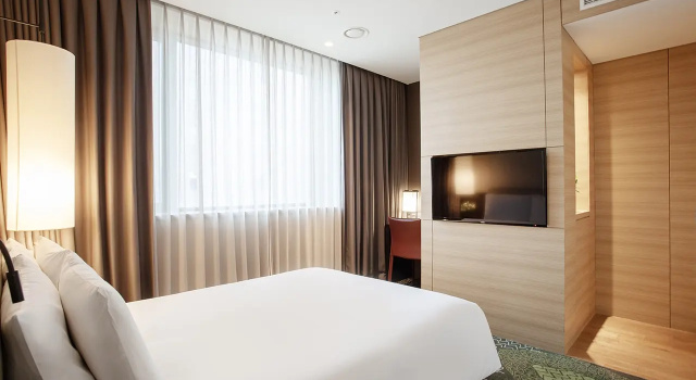 Двухместный номер Deluxe Crown Park Hotel Seoul Myeongdong