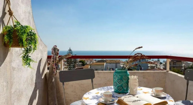 Апартаменты Bandiera Blu 2 Vista Mare e Parcheggio Privato