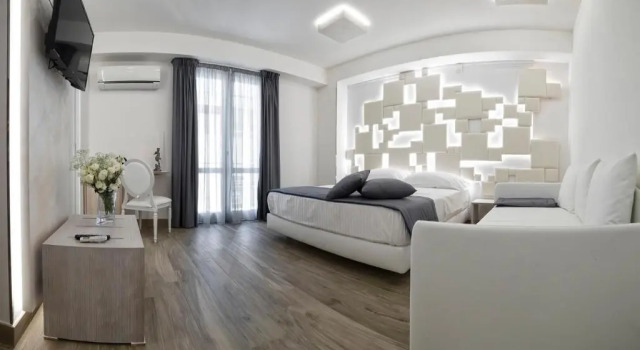 Четырёхместный номер Standard с балконом Il Mare Dentro Rooms