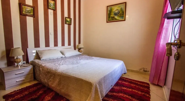 Семейные апартаменты с 2 комнатами с балконом и с видом на сад Salam Appartement Agadir