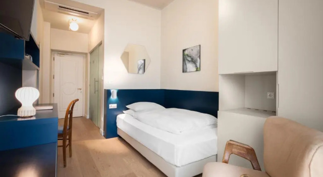 Одноместный номер Superior с балконом Hotel Europa Splendid
