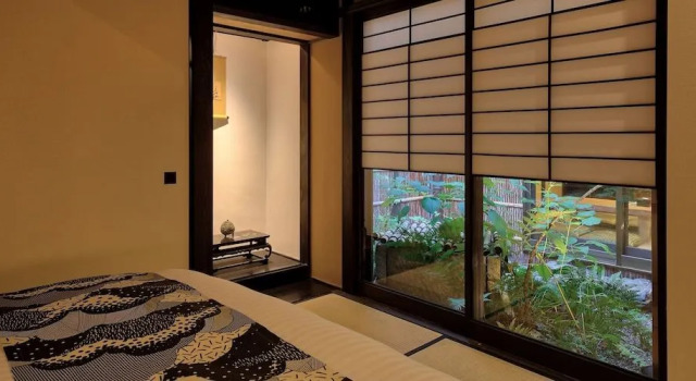 Tsumugi Nishinotoinhanayacho, Book Feriehus Sommerhuse i Kyoto, nær Kyoto Station, Hytte