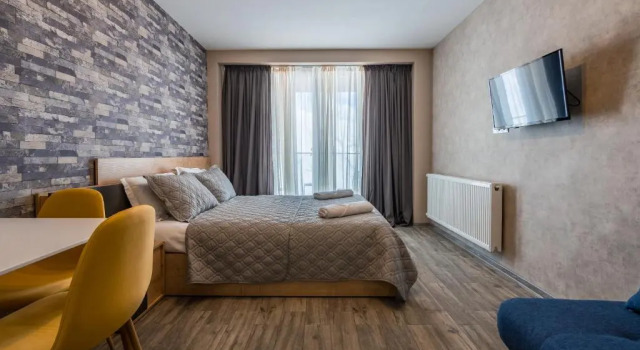 Taiyō Apartment # 524 - New Gudauri, Loft 2, Забронировать Апартаменты/квартира Апартаменты Гудаури, рядом с Gudauri Lift 10 Alpina, Апартаменты/квартира
