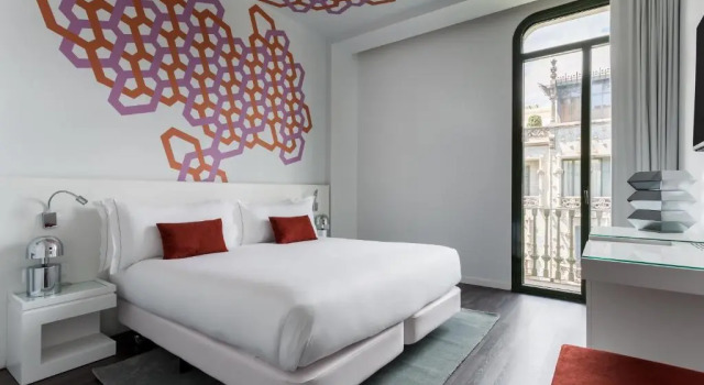 Двухместный номер Standard с балконом Room Mate Carla, Barcelona