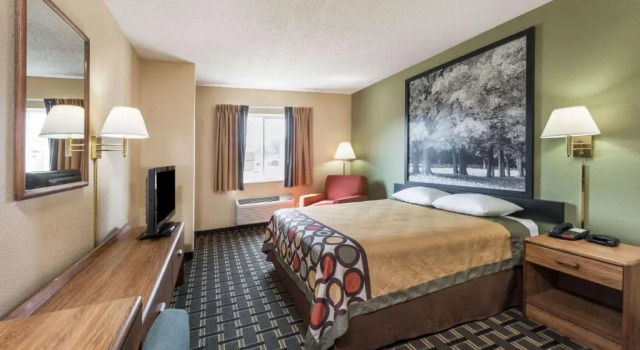 Номер Deluxe Super 8 by Wyndham Greenville