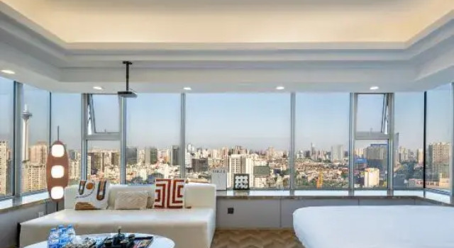 Двухместный люкс SPARK Kelly Full Suite Holiday Apartment (Chengdu Chunxi Road Taikooli Branch)
