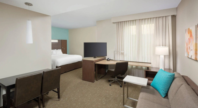 Двухместная студия Residence Inn by Marriott Ontario Rancho Cucamonga