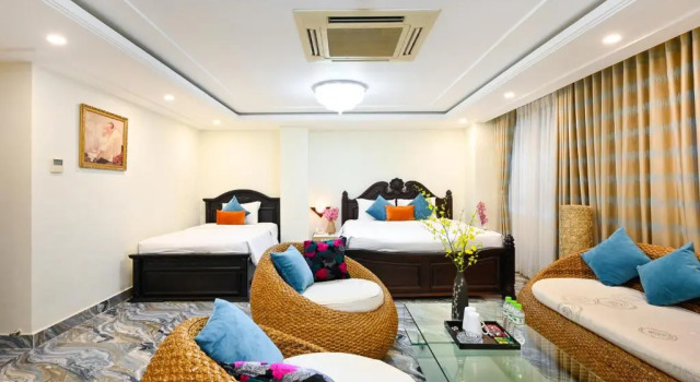 Семейная студия Ho Sen - Lotus Lake Hotel
