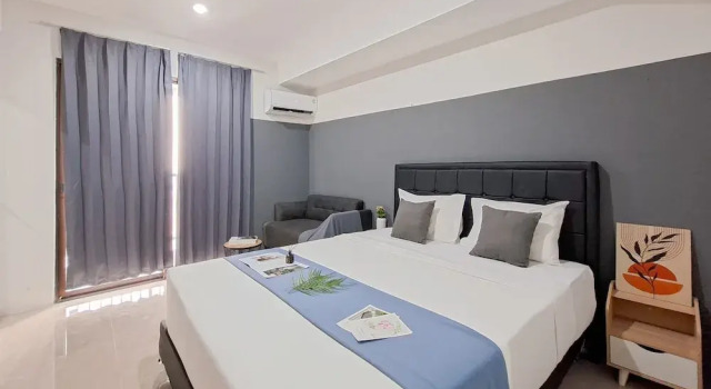 Апартаменты Standard Grey Haven Studio Apartment Anwa Residence